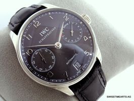IWC PORTUGIESER 7 DAYS 18K AUTOMATIK REF. IW500106 HERRENUHR