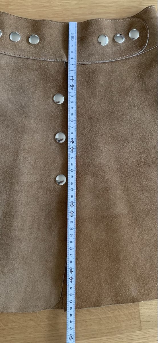 Gonne: Wildlederrock Gr. 32/34 beige, Original 60er – Usato da Meilen venduto da mohnblume 3