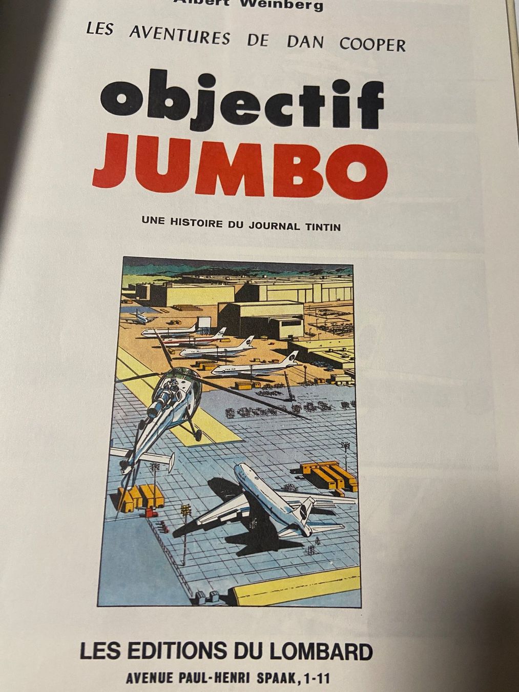 Comics: Dan Cooper: Objectif Jumbo – Gebraucht aus Fribourg von J334455 1