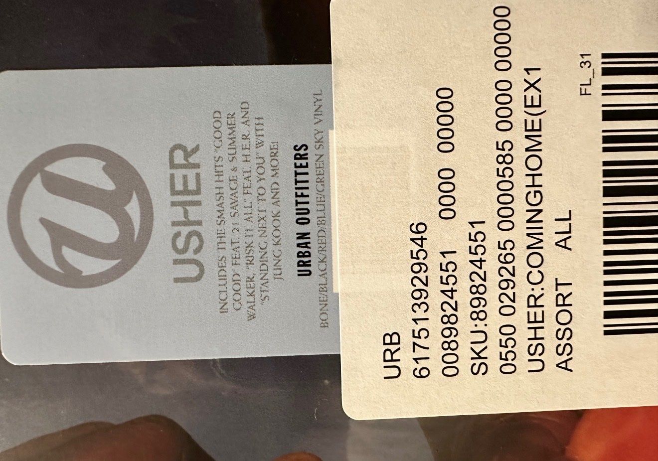 Dischi in vinile: Usher - Coming Home Exclusiv Multi colored Vinyl! – Nuovo e nell'imballaggio originale da Oberrieden venduto da mat_v96j 3