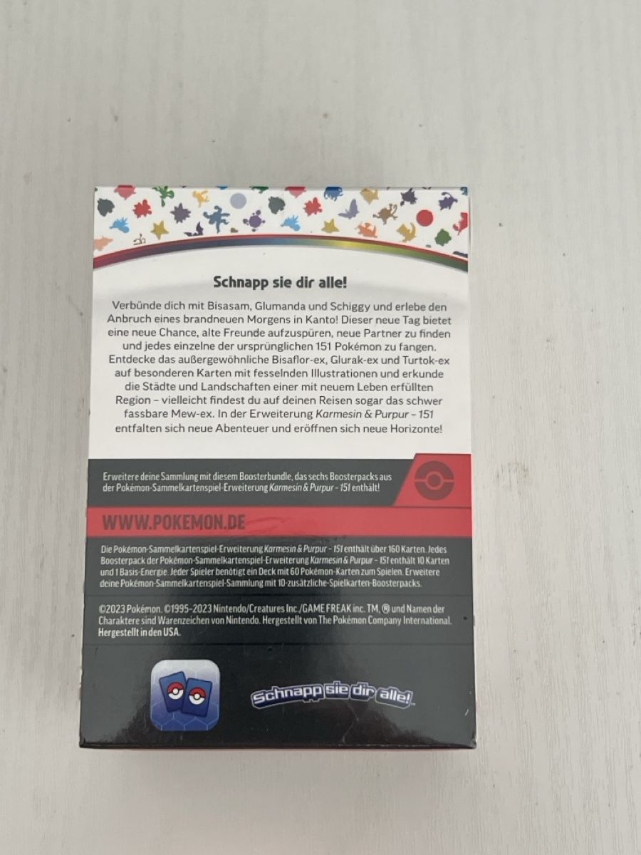 Pokémon Carte collezionabili: Pokemon 151 Booster Bundle – Usato da Almens venduto da dra_mql5 2