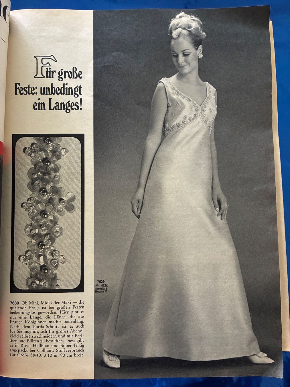 Cartamodelli: Burda Moden 1968 Schnittmuster Design Mode – Usato da Aarwangen venduto da nemkin61 7