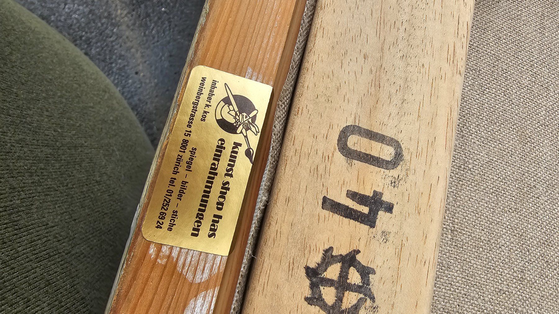 Gemälde: Wundervolles antikes Ölgemälde – Gebraucht aus Zürich von Melossoap 2