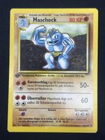 Pokemon Karte Maschock 34/102 1. Edition non Holo