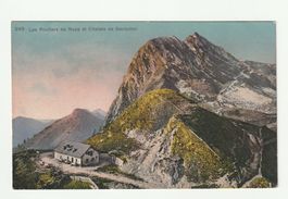 Ansichtskarte Rochers de Naye et Chalets de Sautodoz Waadt