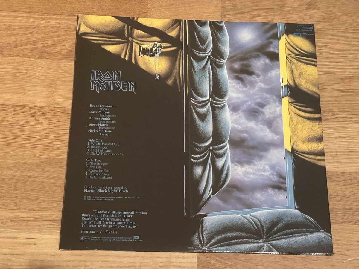 Dischi in vinile: Iron Maiden. 1983. Piece Of Mind – Usato da Faulensee venduto da Mizuno06 3