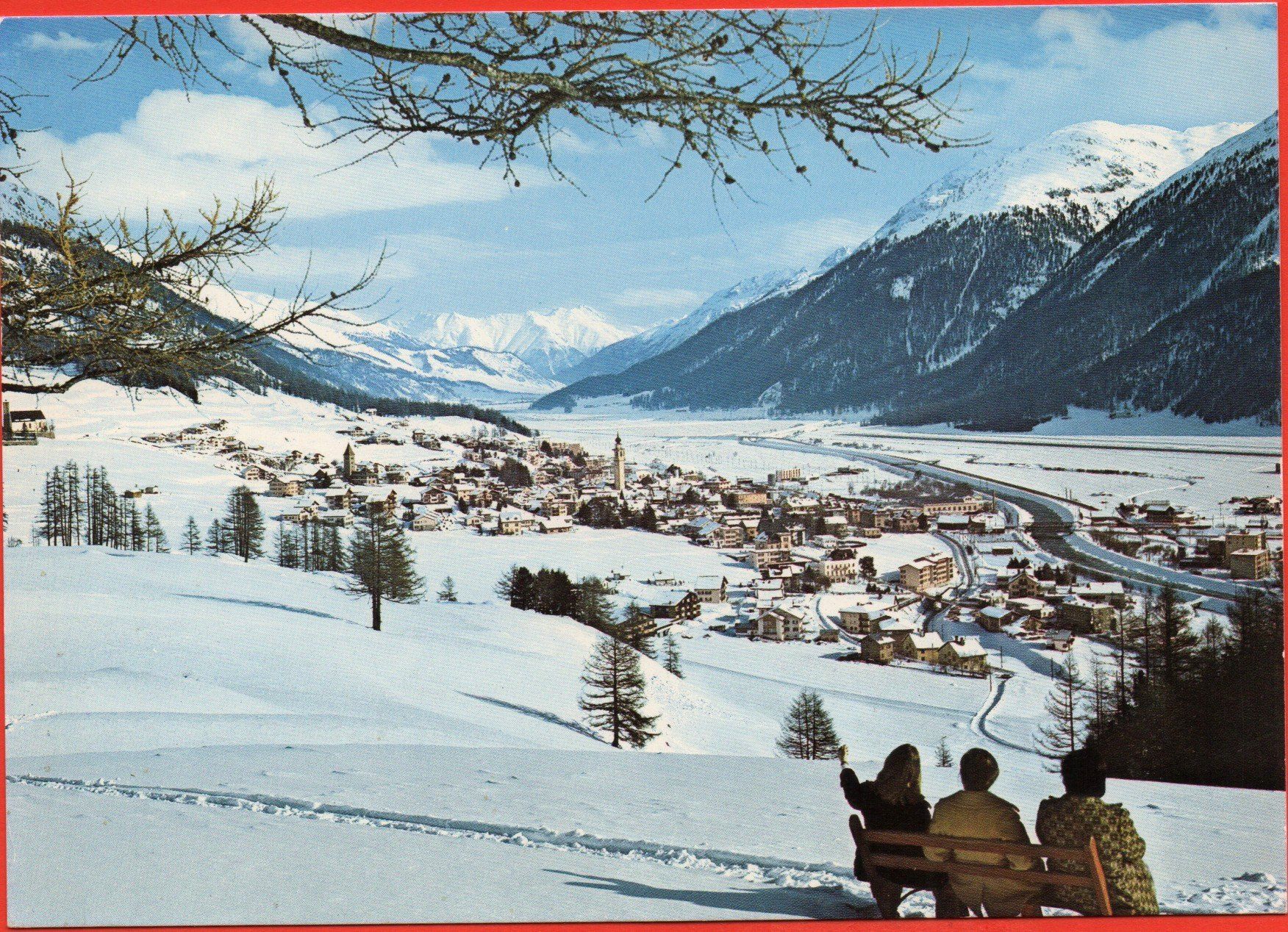 Cartoline postali: 2 Ansichtskarten SAMEDAN – Nuovo (secondo la descrizione) da Jona venduto da philajona 1