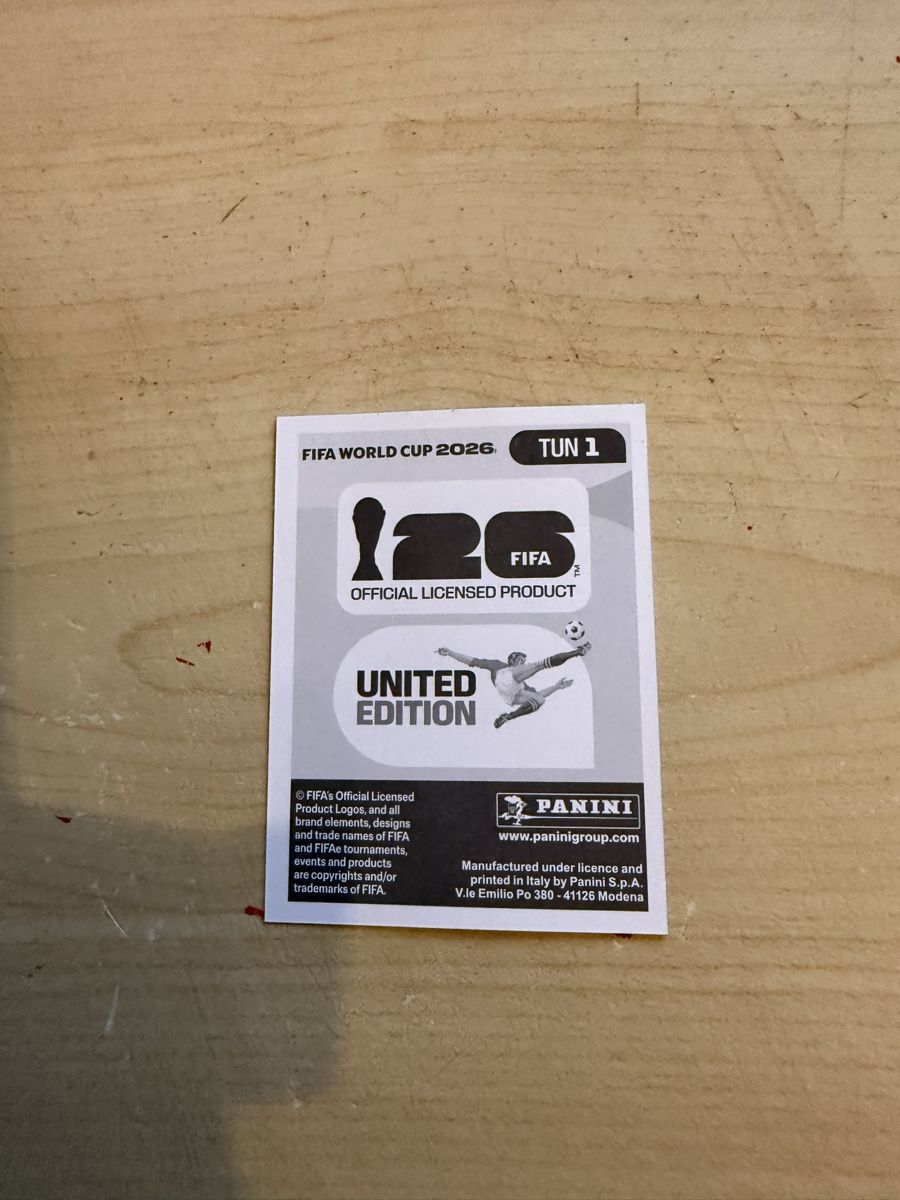 Panini Carte collezionabili: Panini WM Sticker Tun 1 – Usato da Rüschlikon venduto da andi_841 1