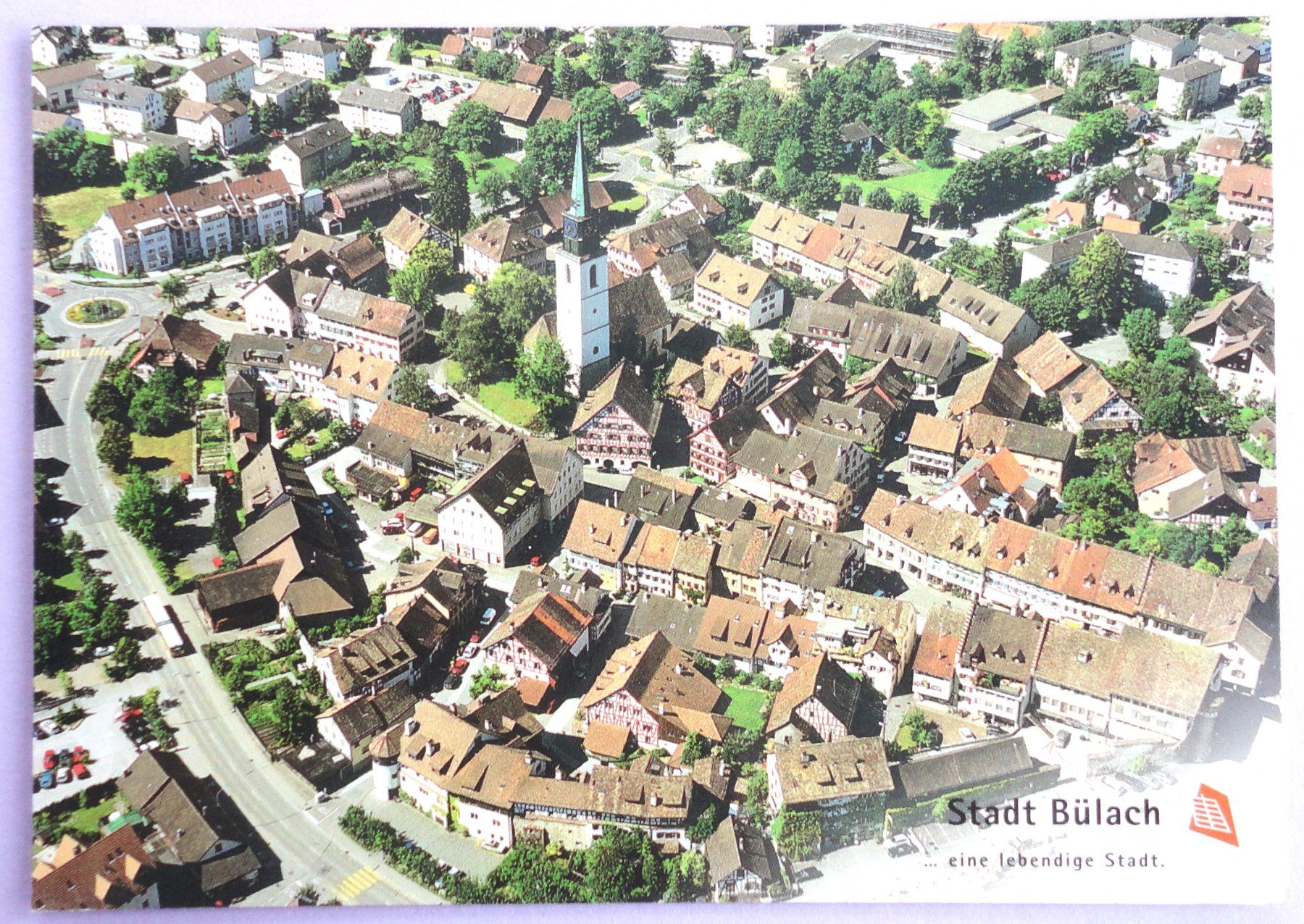 Cartoline postali: Stadt Bülach – Usato da Fétigny venduto da Billy2miny