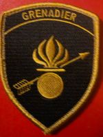 Abzeichen Grenadiers neu mit Klett