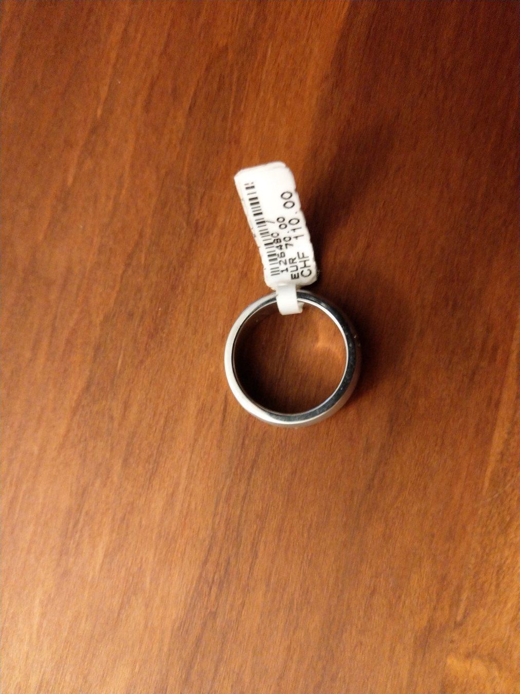 Ringe: Ring Stahl, NEU, XENOX, Gr. 54 – Neu und originalverpackt aus Köniz von Kakadu22 2