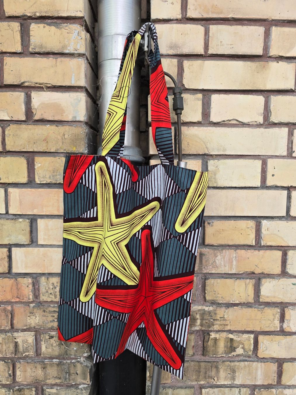 Sacs femmes: Stoff: Stofftasche Baumwolle-Nr. 3 – Neuf (Voir description) à Romanshorn par Rachacha 1