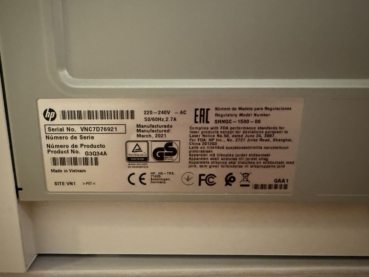 Hewlett Packard Stampanti: HP Monochrome LaserJet Printer Pro M102a – Usato da Zürich venduto da Gross9 3