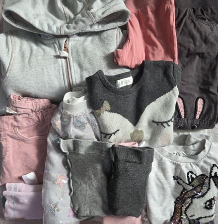 Mädchen Kleiderpaket Grösse 110/116 -  11 Teile