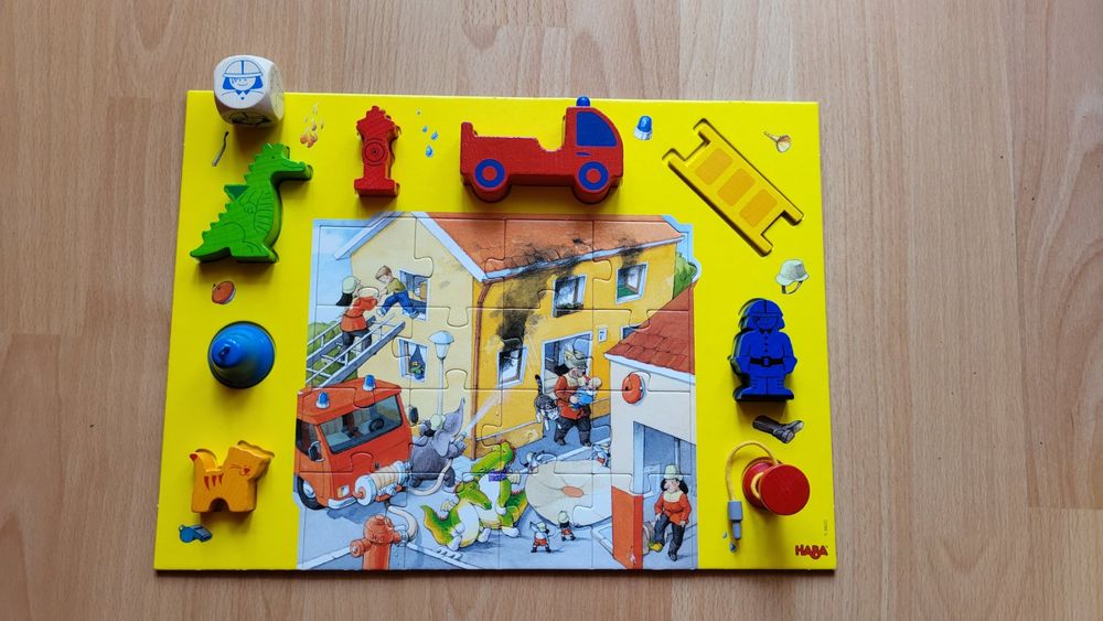HABA Feuerwehr Spiel &Puzzle | Kaufen auf Ricardo