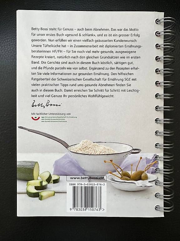 Bücher: Betty Bossi - Gesund & Schlank – Gebraucht aus Zug von roliro54 1