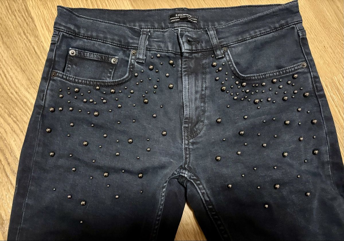 Zara Jeans: Zara Jeans mit Perlen – D'occasion à Baden par Tiffany6878 3
