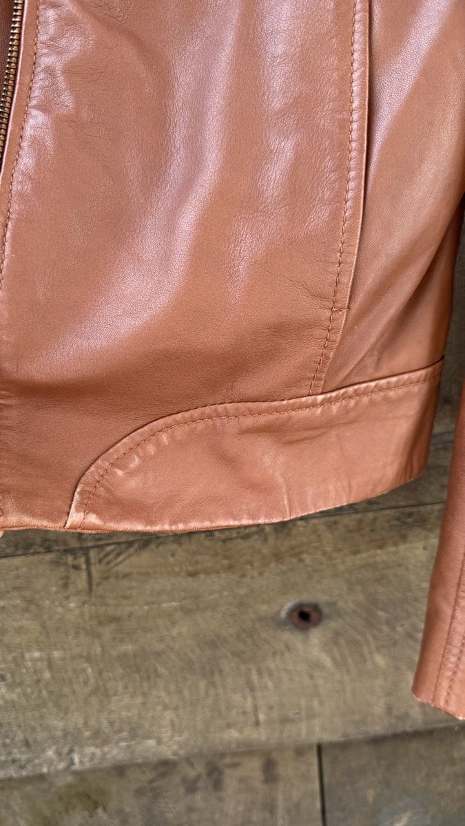Nafnaf Giacche: Leder Jacke Naf Naf , gr.36 – Usato da Maschwanden venduto da yaster 2