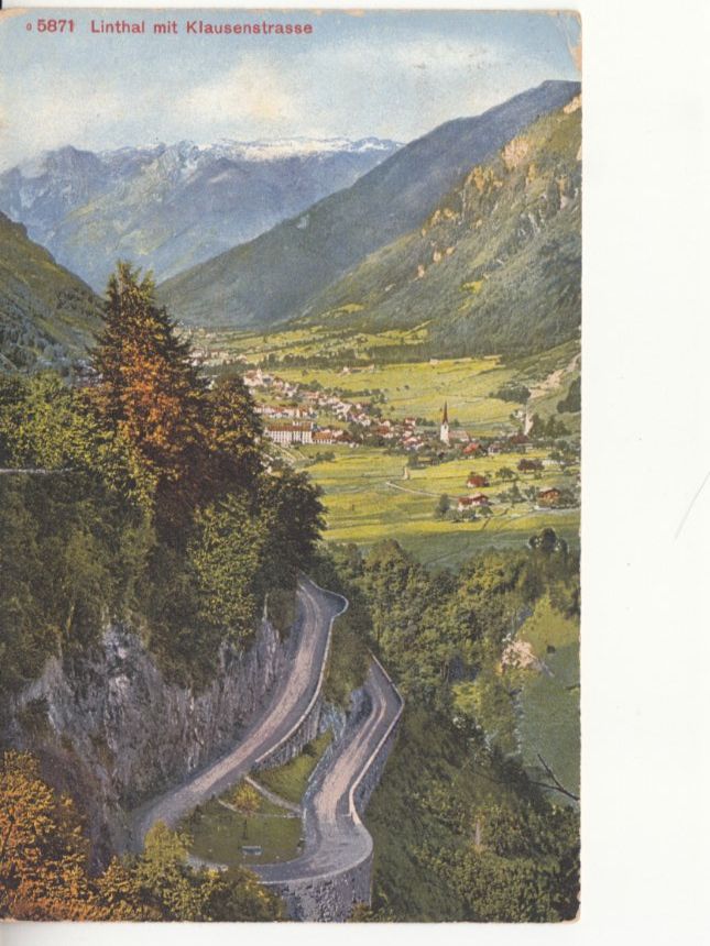 Cartes postales: Linthal 1918 – D'occasion à Bürglen TG par StampGraf