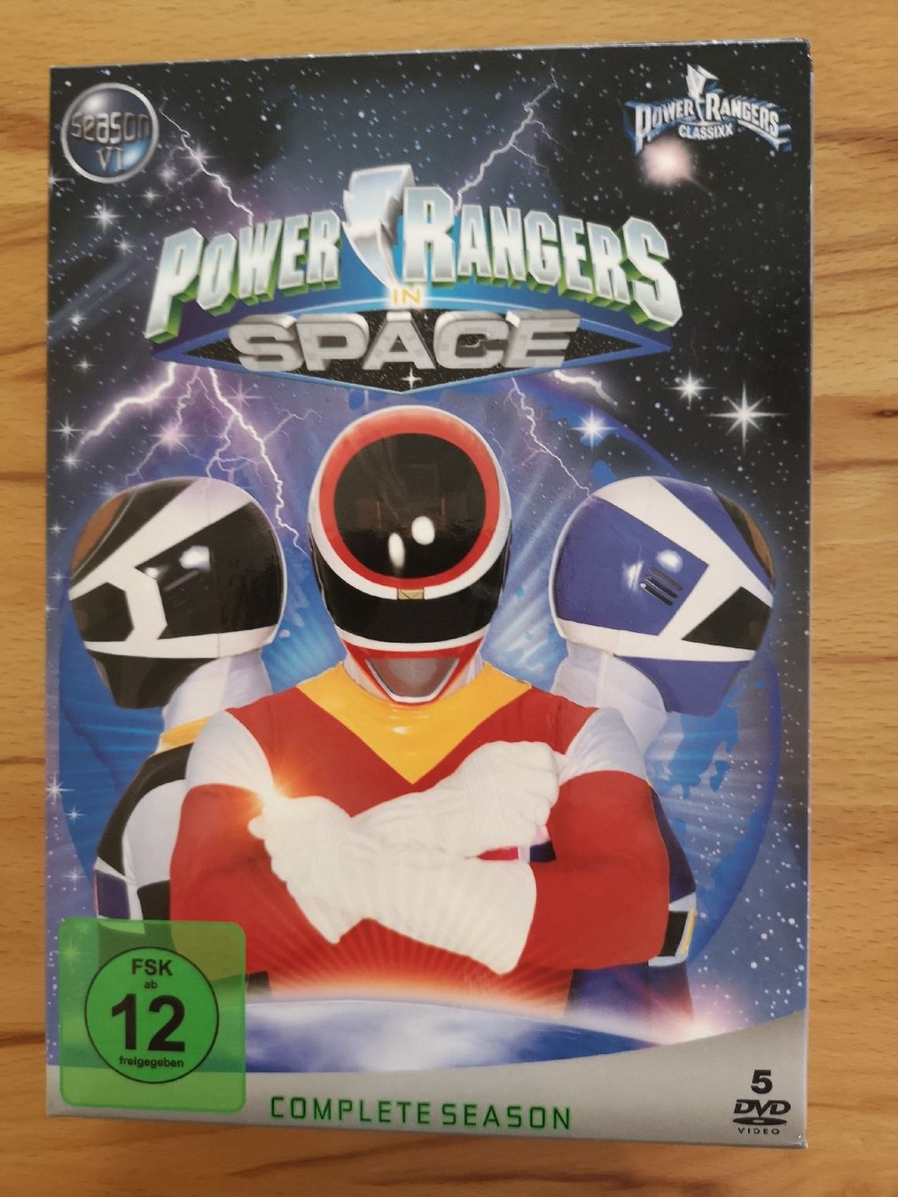 Tutti i DVDs: POWER RANGER 5 DVD IN SPACE – Nuovo (secondo la descrizione) da Oberentfelden venduto da SWISS027
