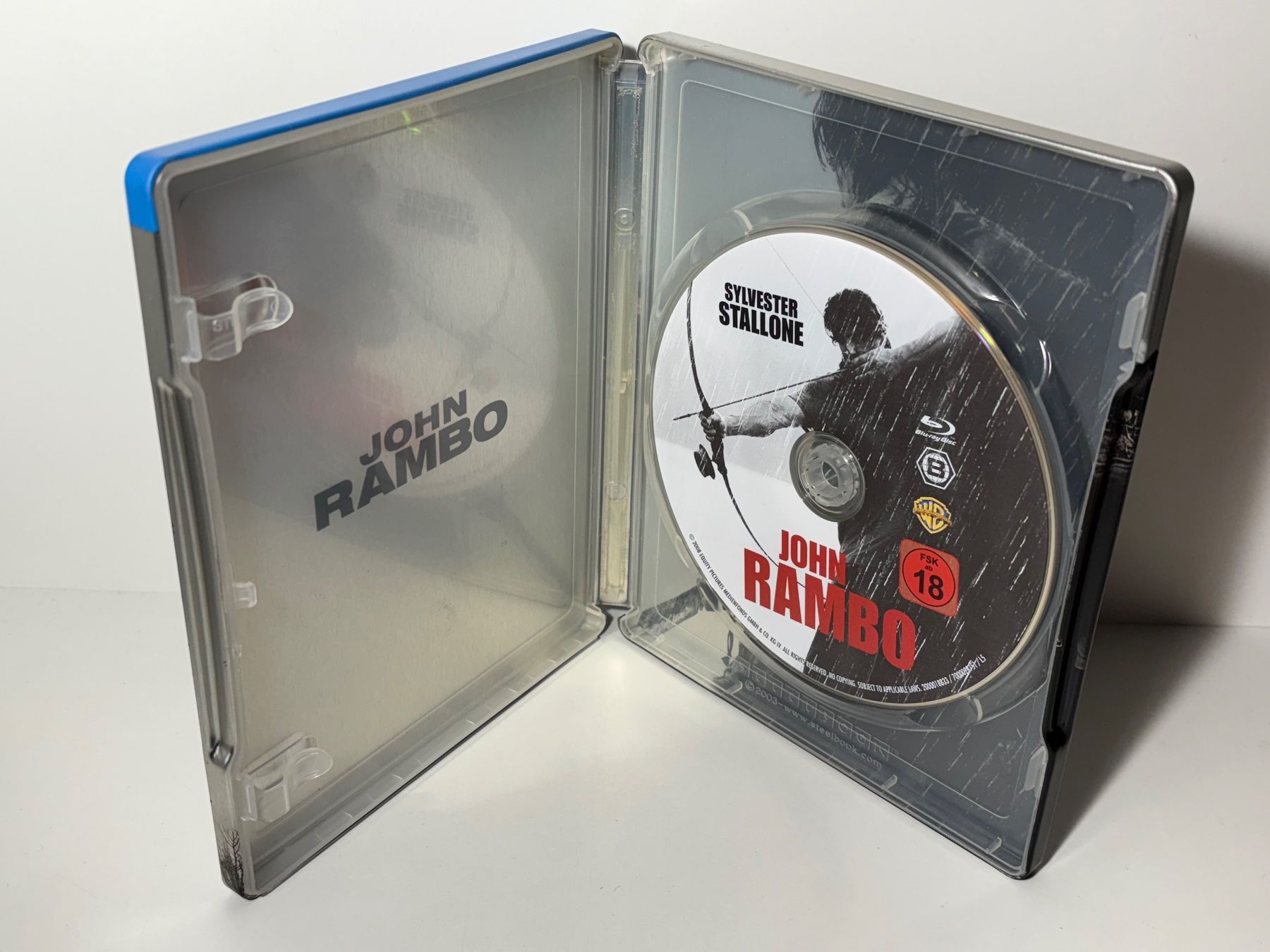 Alle DVDs: John Rambo - Rambo 4 Blu Ray Steelbook – Gebraucht aus Wilderswil von  2