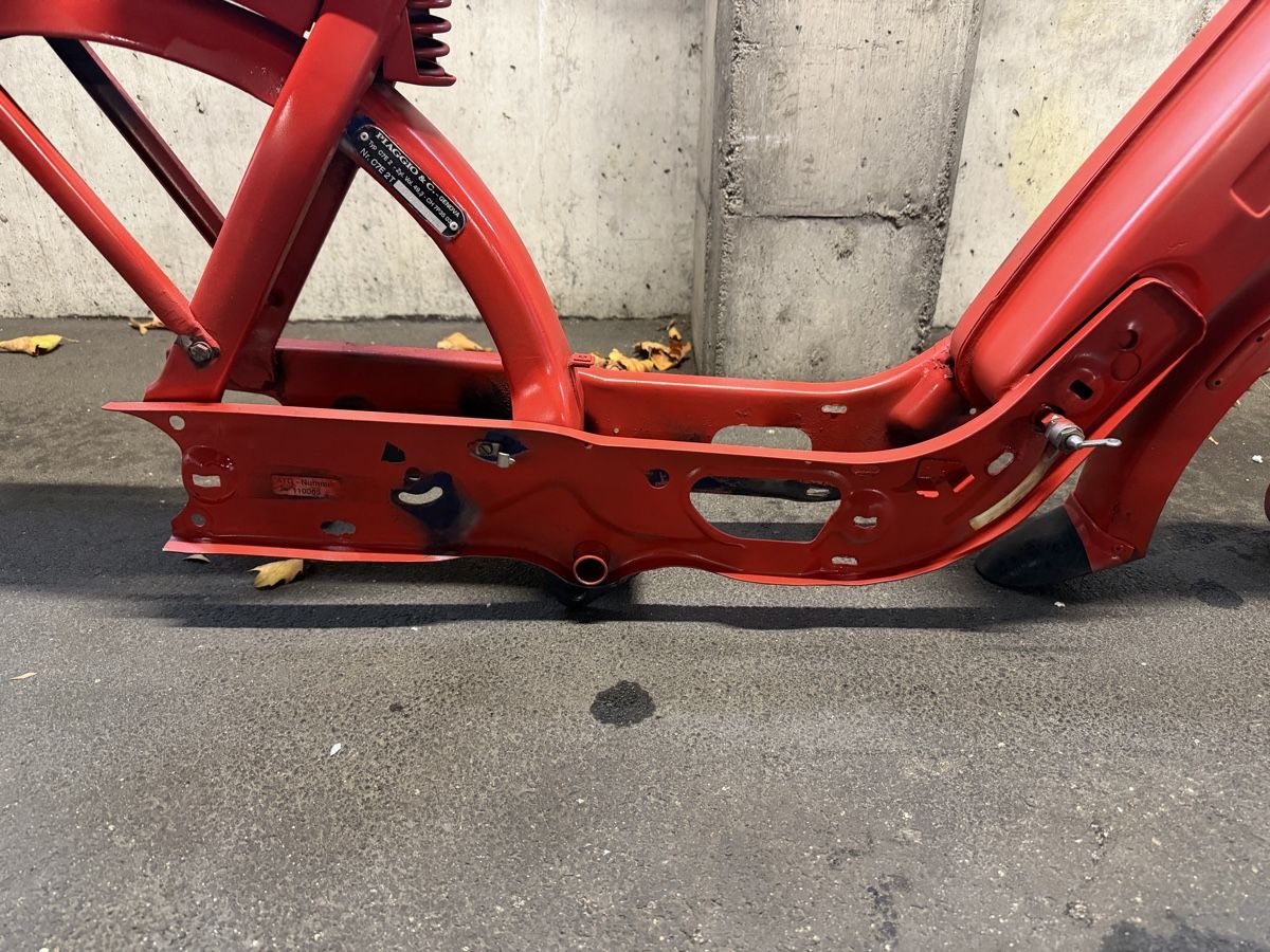 Piaggio Mofas: Piaggio Ciao Rahmen mit Ausweis – Defekt aus Buchs AG von tr_tuning 1