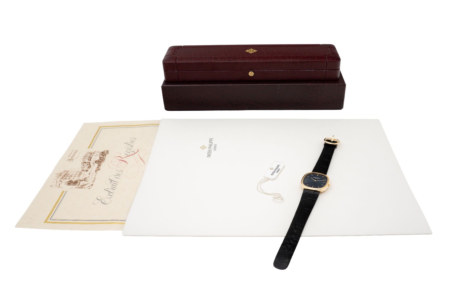 Patek Philippe Orologi: Patek Philippe Ellipse 3838 with Archives extract – Nuovo e nell'imballaggio originale da Genève venduto da aspaklariacollection 8