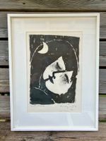 Holzschnitt "Der Traum" von Robert Wyss 1967