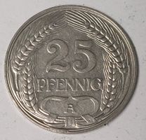 25 PFENNIG / DEUTSCHES REICH 1910 "A"