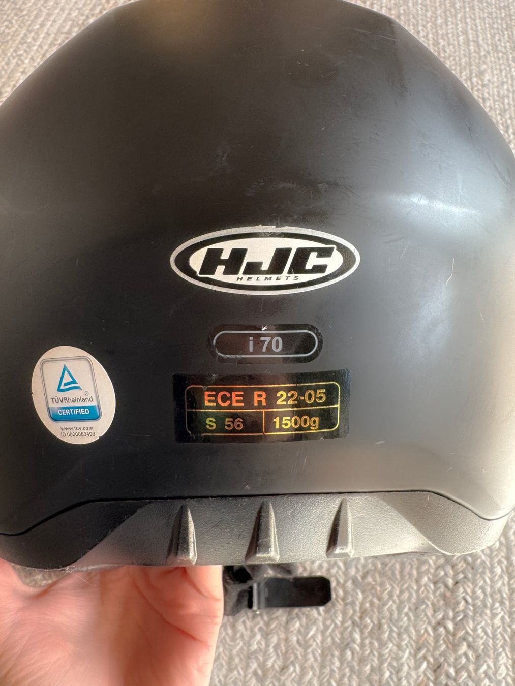 HJC Caschi & visiere: Helm HJC S56 – Usato da Cordast venduto da Eliane73 2