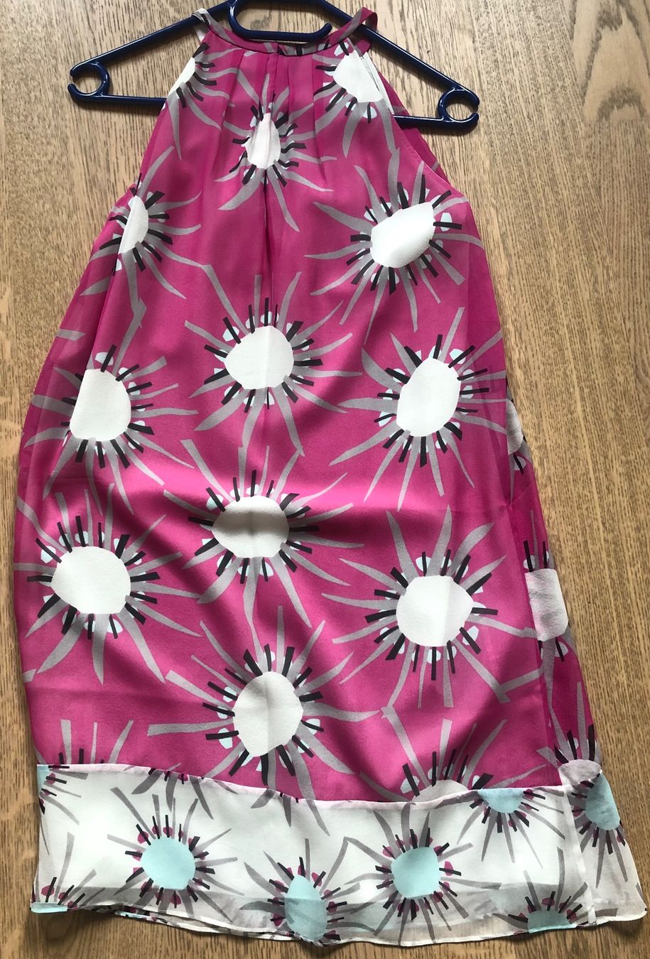 Diane von Furstenberg Kleider: Sommerkleid Pink Neckholder DVF Gr. 2 – Gebraucht aus Bonstetten von Audreystyle 2