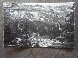 Alpenlandschaft S. Bernardino Postkarte 5.9.45 guter Zustand