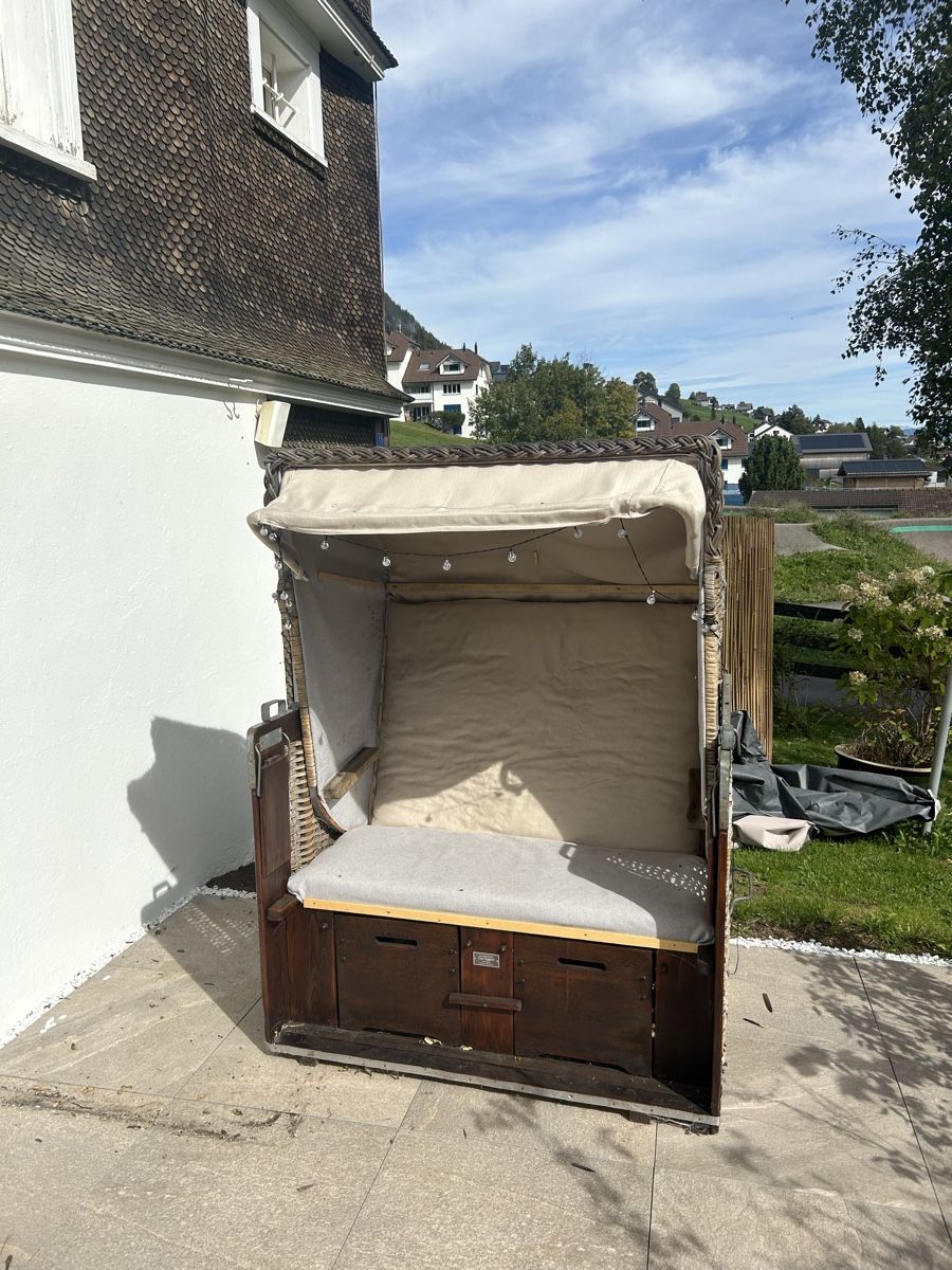 Liegen & Liegestühle: Strandkorb – Gebraucht aus Wildhaus von ...seraina...
