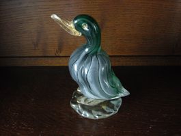 Alfredo Barbini-Murano Glas Ente um 1950