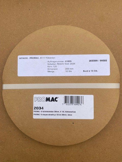Promac Tutti gli attrezzi: Schleifscheibenset 200 mm div. Körnungen – Nuovo (secondo la descrizione) da Wil ZH venduto da Mischis-Angebote 1
