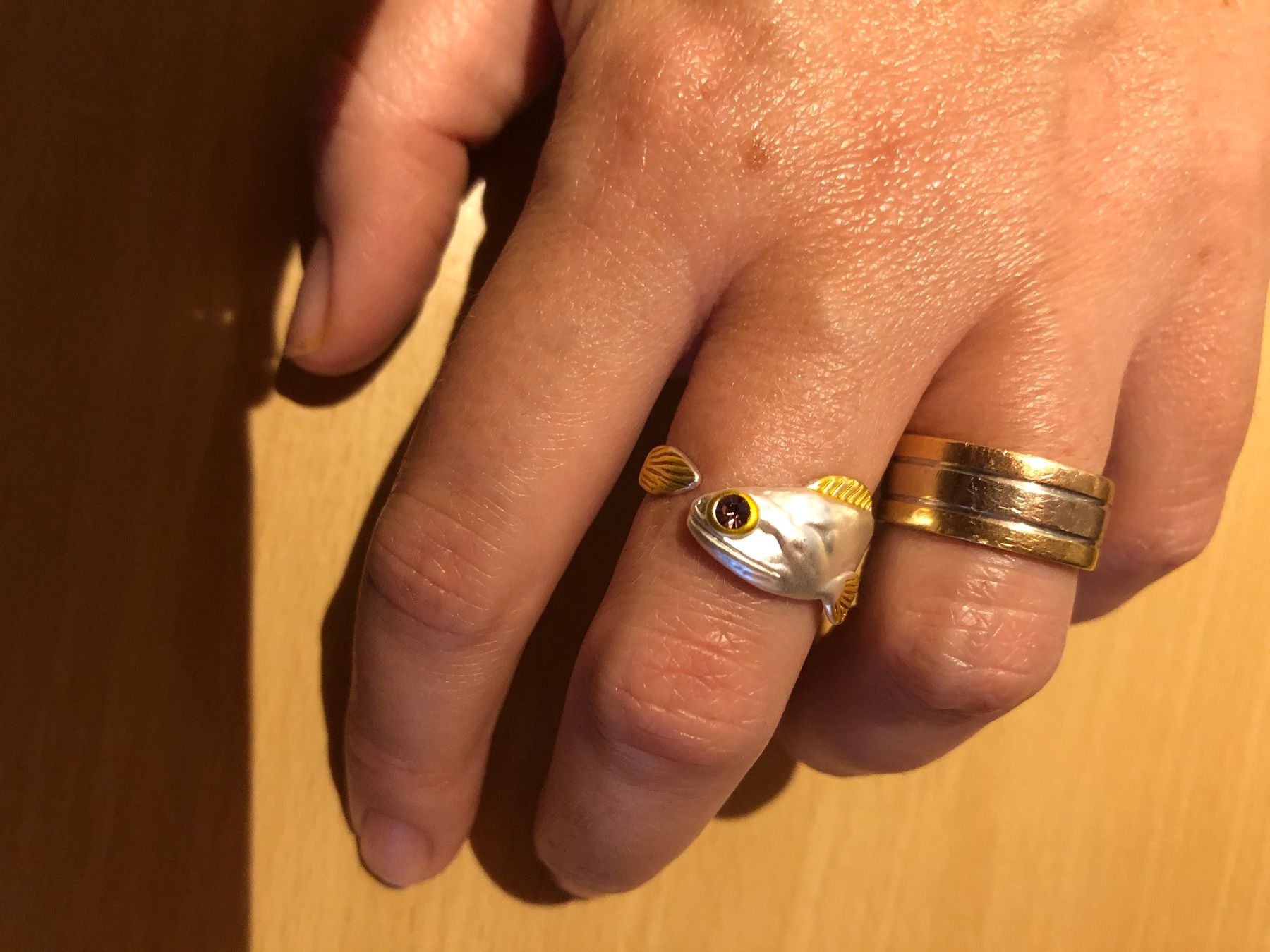 Anelli: Ring Fisch (One Size) Nr 59 – Nuovo e nell'imballaggio originale da Gams venduto da Mariawicca 5