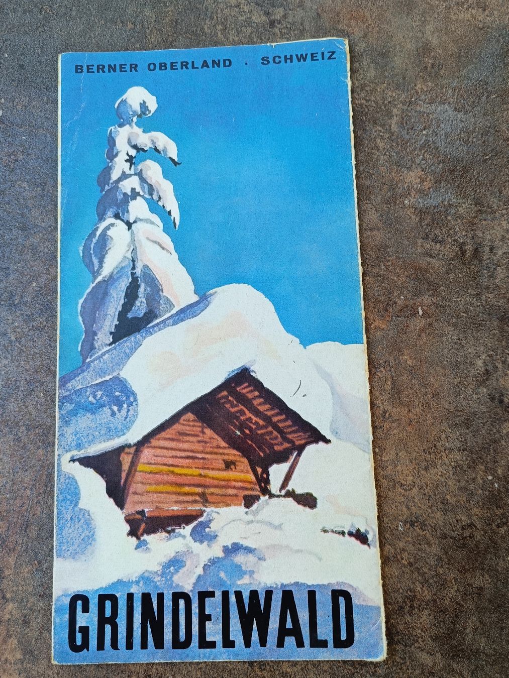 Dokumente: Alter Prospekt / Grindelwald Berner Oberland ca. 1939 – Gebraucht aus Brugg AG von Ente015