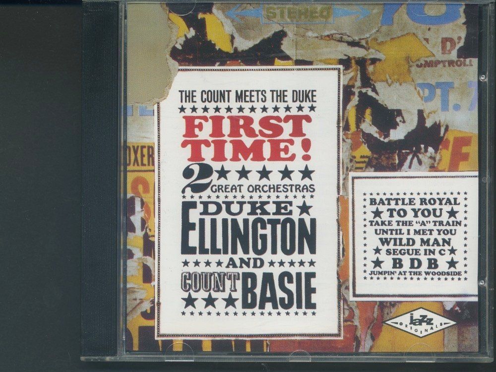 CD: First Time! The Count Meets The Duke - Ellington & Basie – Usato da Delémont venduto da MaxPlan
