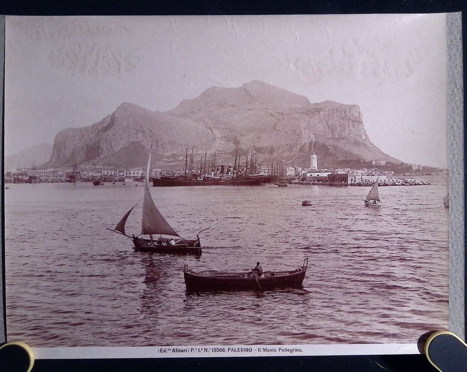 Palermo Italien um 1900 Antikes Foto Ed. Alinari Grossformat (Gebraucht ...