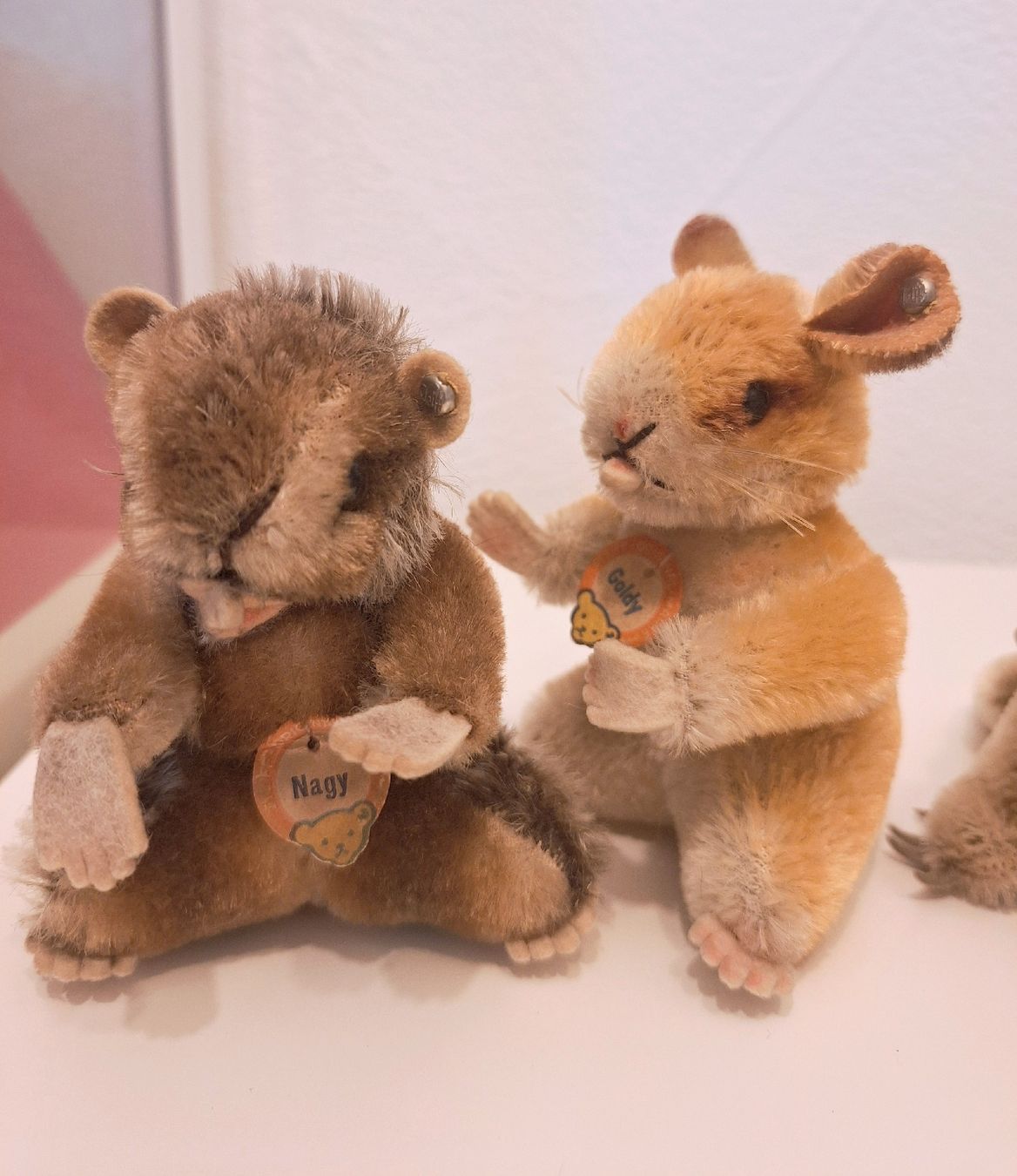 Steiff Spielzeuge: 4 Vintage Steiff: Beaver, Hamster, Turtle & Mountain Goat – Gebraucht aus Volketswil von LisaSch1 5