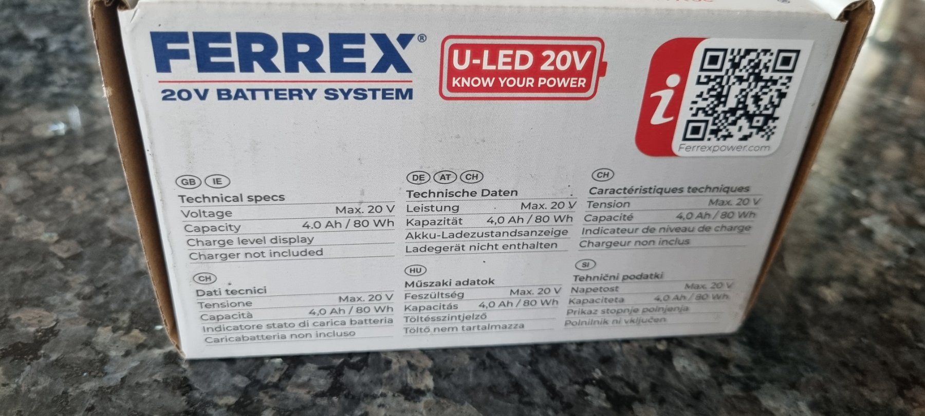 Caricatori & Batterie: Ferrex Akku 20V 4.0AH neu – Nuovo (secondo la descrizione) da egliswil venduto da Maggy6 2