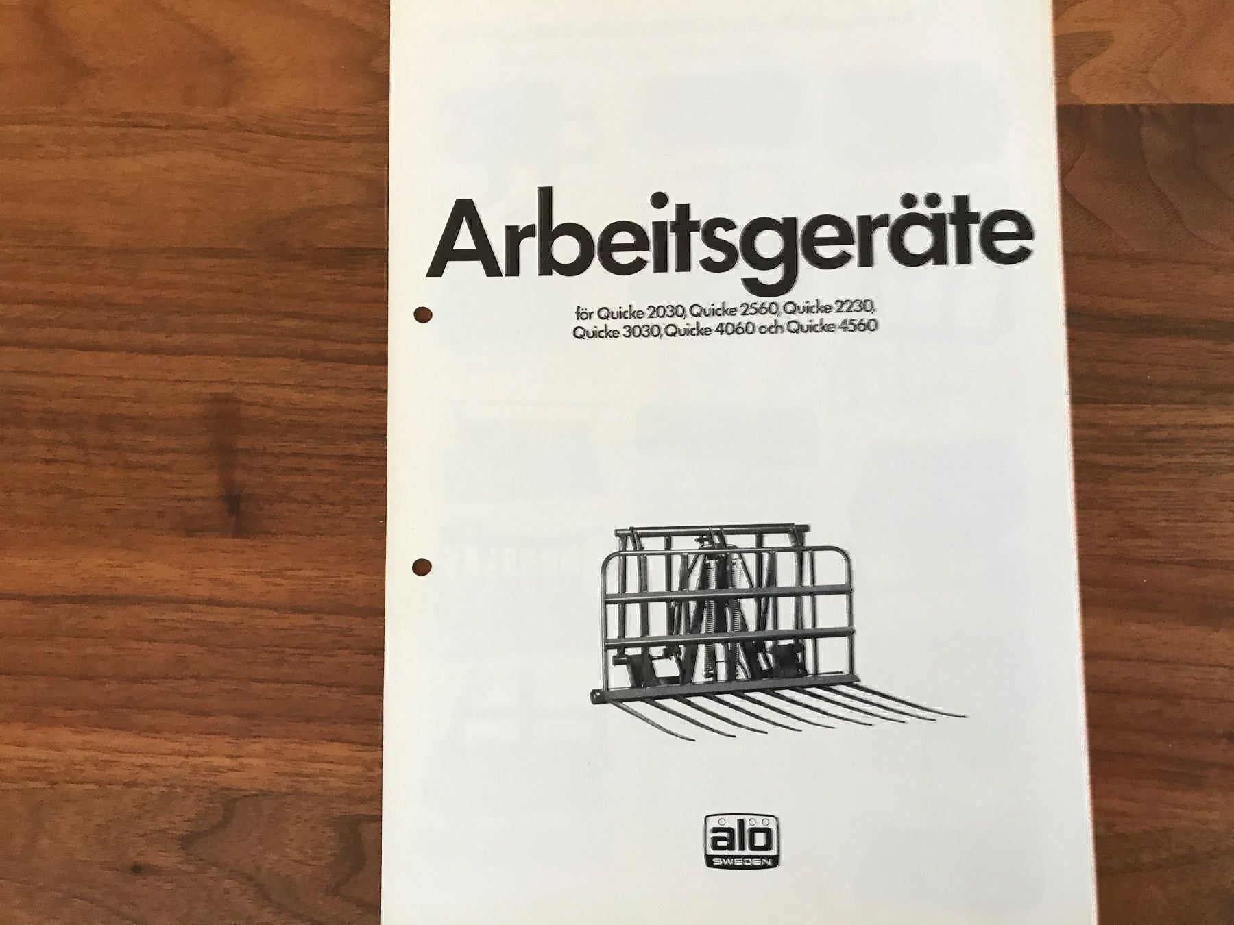 Trattori: Alö Prospekt – Usato da Balterswil venduto da Jeko1967