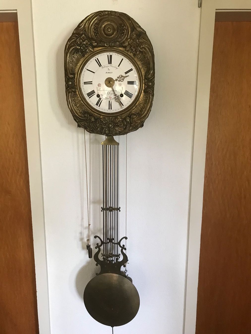 Uhren: Antike Wanduhr – Gebraucht aus Wölflinswil von 1907moritz 1