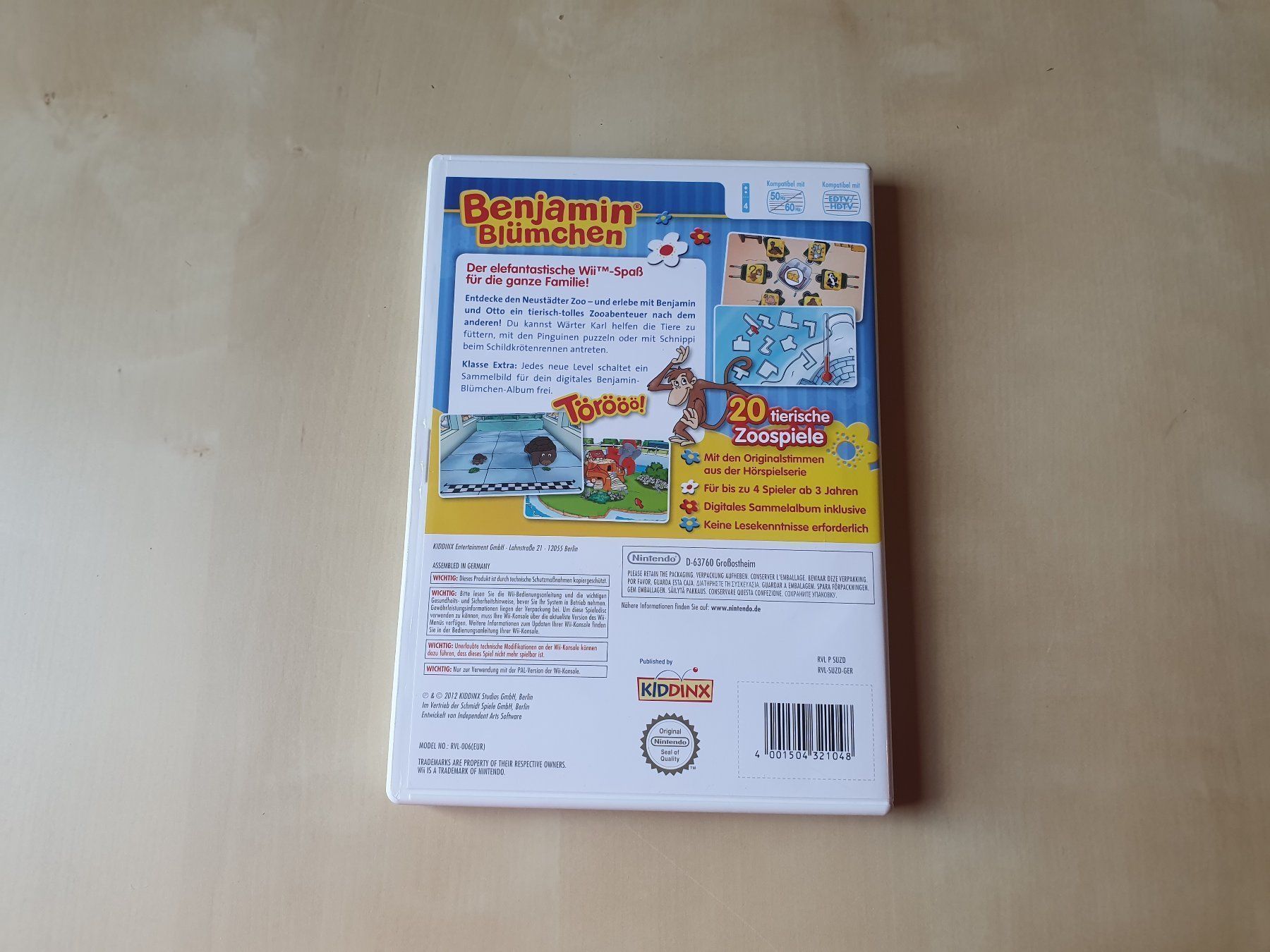 Nintendo Giochi: Benjamin Blümchen Törööö im Zoo – Usato da Stansstad venduto da collectorsshop 1