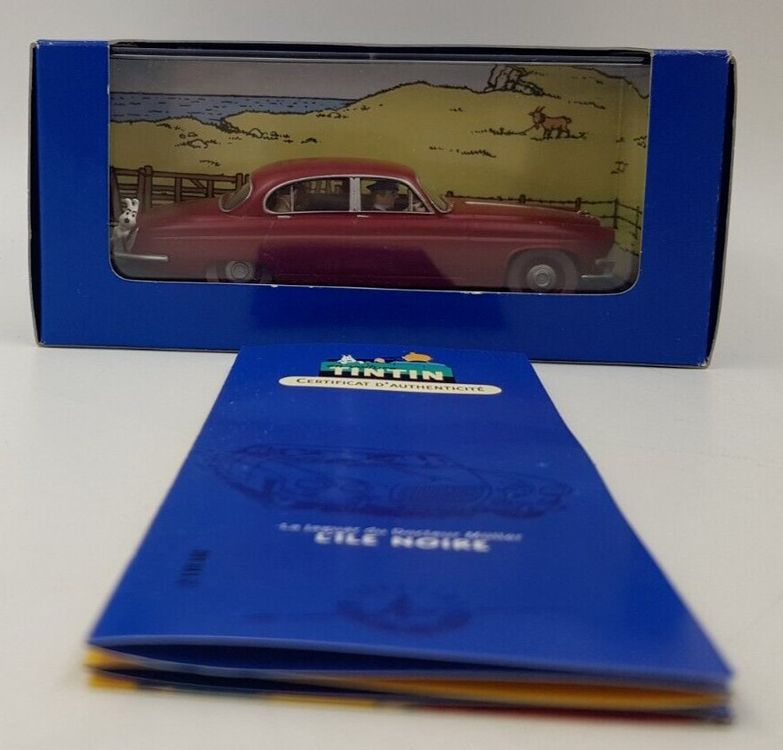 VOITURE METAL ATLAS Tintin Kuifje Herge N° 22 La Citroen 15/6 1952