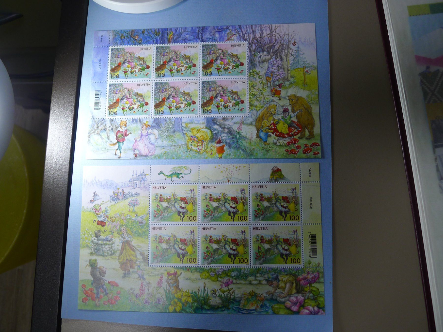 Tutti i francobolli: 2018 Kleinbogen Märchen 1684-1685 Postfrisch** Wiese - Wald – Usato da Dagmersellen venduto da Zwitschzwitsch