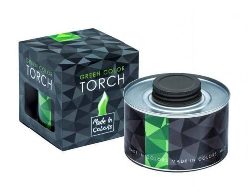 Kerzen: Farbige Gartenfackeln Color Torch grün – Neu und originalverpackt aus Gampelen von Geschenkxy