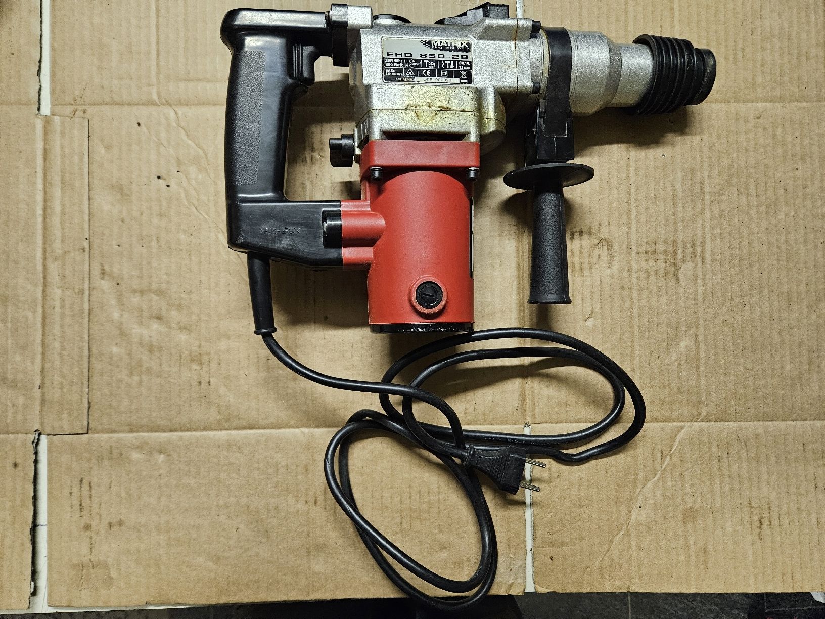 Matrix Bohrhammer EHD 850-28, Koffer, Bohrer-Set - Top! (Gebraucht) in ...