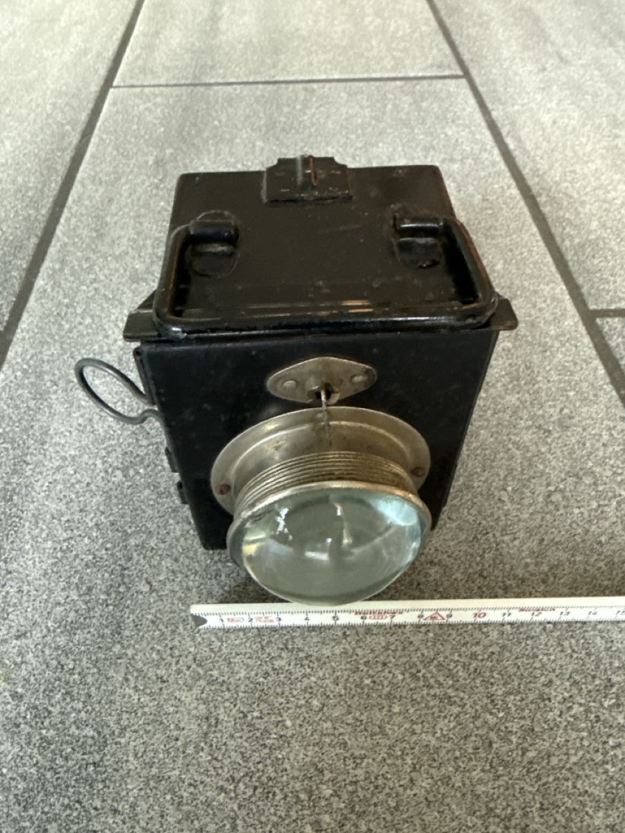 Lampade: Schwarze Vintage Lampe / Laterne - Deko – Usato da Bassersdorf venduto da Buy_interest 6