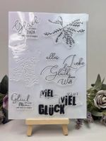 Silikonstempel Nr.774, viel Glück, Texte